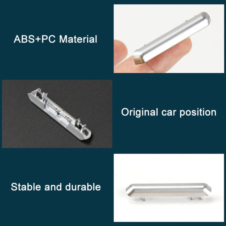 Air Outlet Adjustment Electroplating Strip for Land Rover Range Rover Evoque 2012-2019, Left Driving