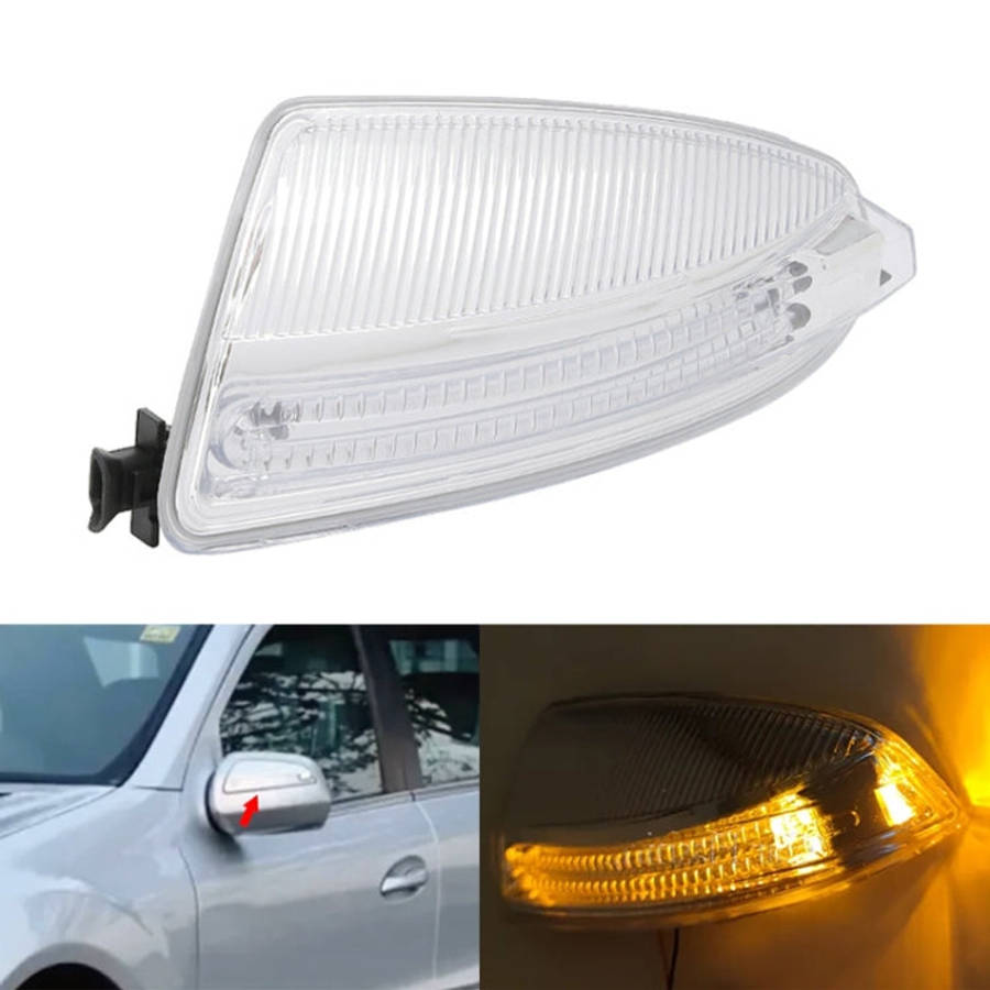 For Mercedes-Benz C Class W204 2008-2011 Car Left Side Reversing Mirror Turn Signal Light A204820...