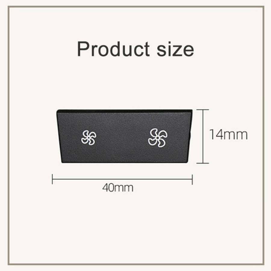 For BMW 3 Series E84 E90 F25 X3 Car Air Conditioner Panel Switch Button Air Volume Key without OF...