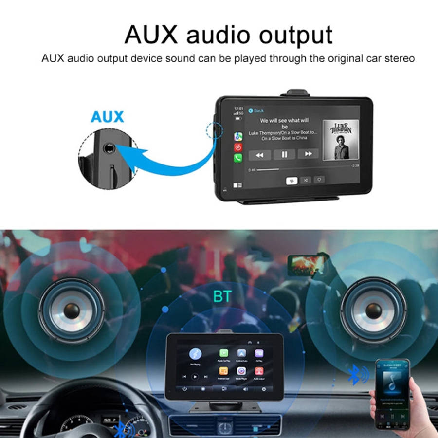 P703S 7 inch Wireless CarPlay Car Navigator Smart Driving Recorder, 703S