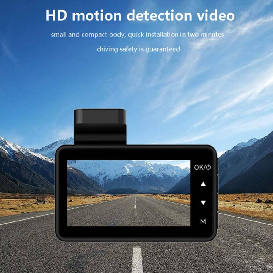 Q3 3 inch Car 1080P HD Single Recording Driving Recorder, Supports Automatic Loop Recording, Q3 S...