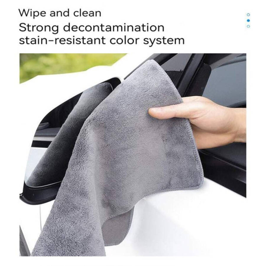 For Tesla General Car Microfiber Towel Cleaning Rag, Style: With LOGO, Size: 30 x 30cm, With LOGO
