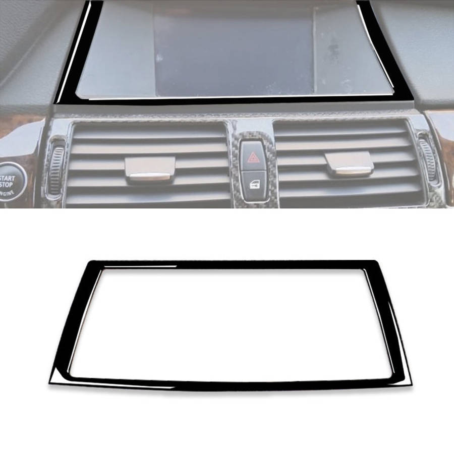 Car Navigation Frame Decorative Sticker for BMW X5 E70 2008-2013 / X6 E71 2009-2014, Left and Rig...