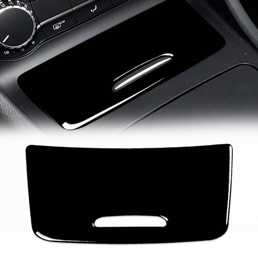 Car Central Storage Box Cover Decorative Sticker For Mercedes-Benz A-class 2013-2018 / CLA 2013-2...