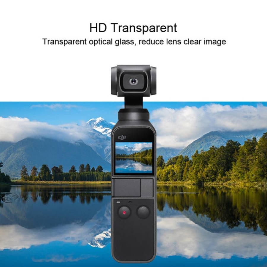 6 PCS HD Lens Protector + Screen Film for DJI OSMO Pocket Gimbal, HD Lens Protector