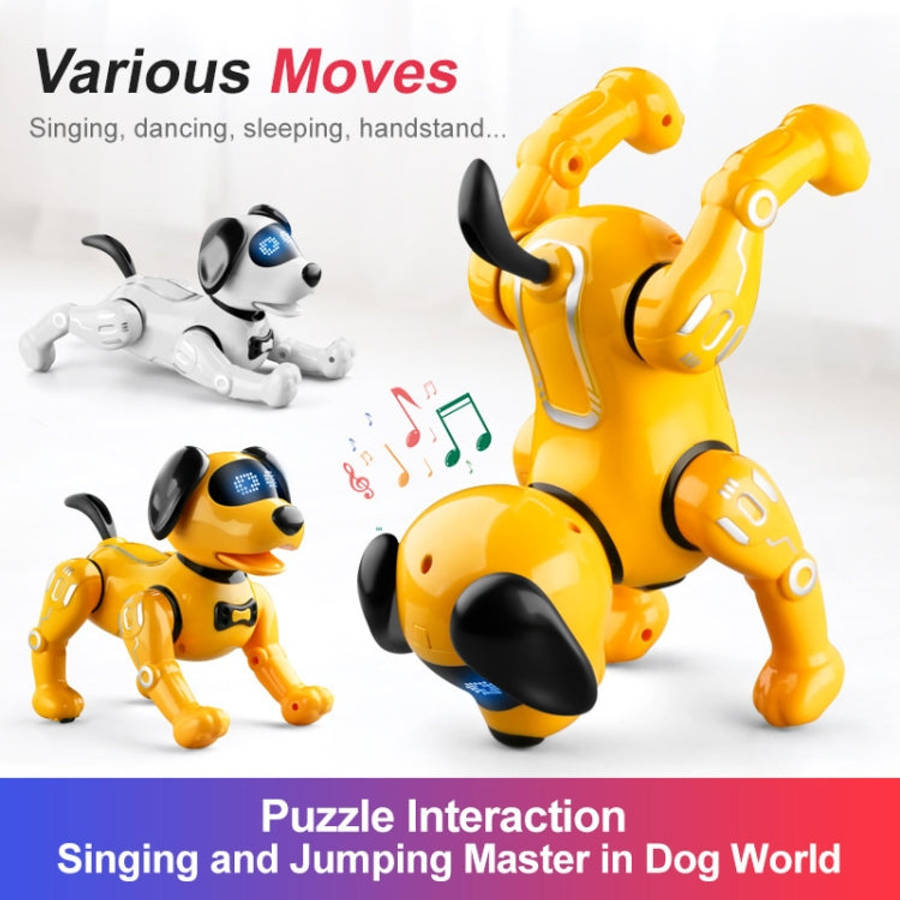 YDJ-K11 Programable Remote Control Robot Dog RC Toy, YDJ-K11(Yellow), YDJ-K11(White)