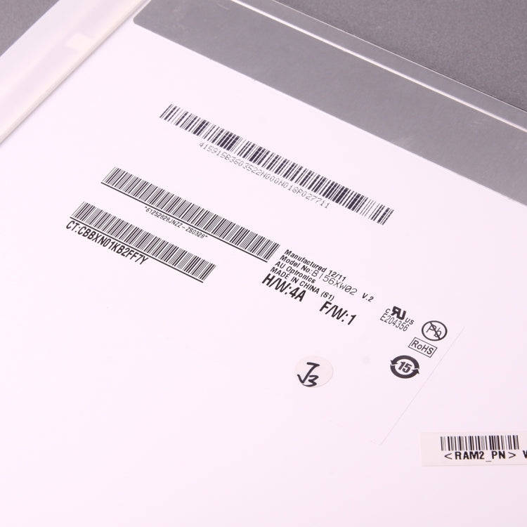 B156XW02 15.6 inch 40 Pin 16:9 High Resolution 1366 x 768 Laptop Screens LED TFT Panels