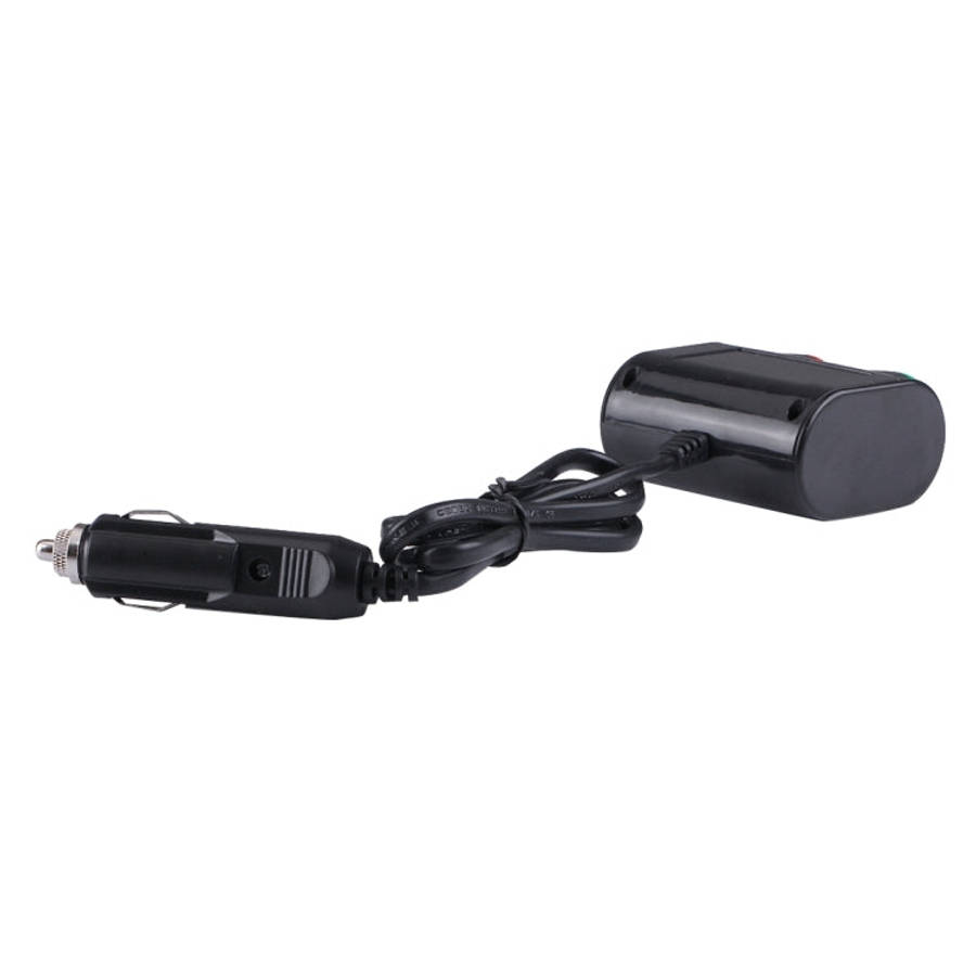Olesson Streamlined Design 1.2A USB Car Cigarette Lighter Socket Car Charger with Color LED Light...