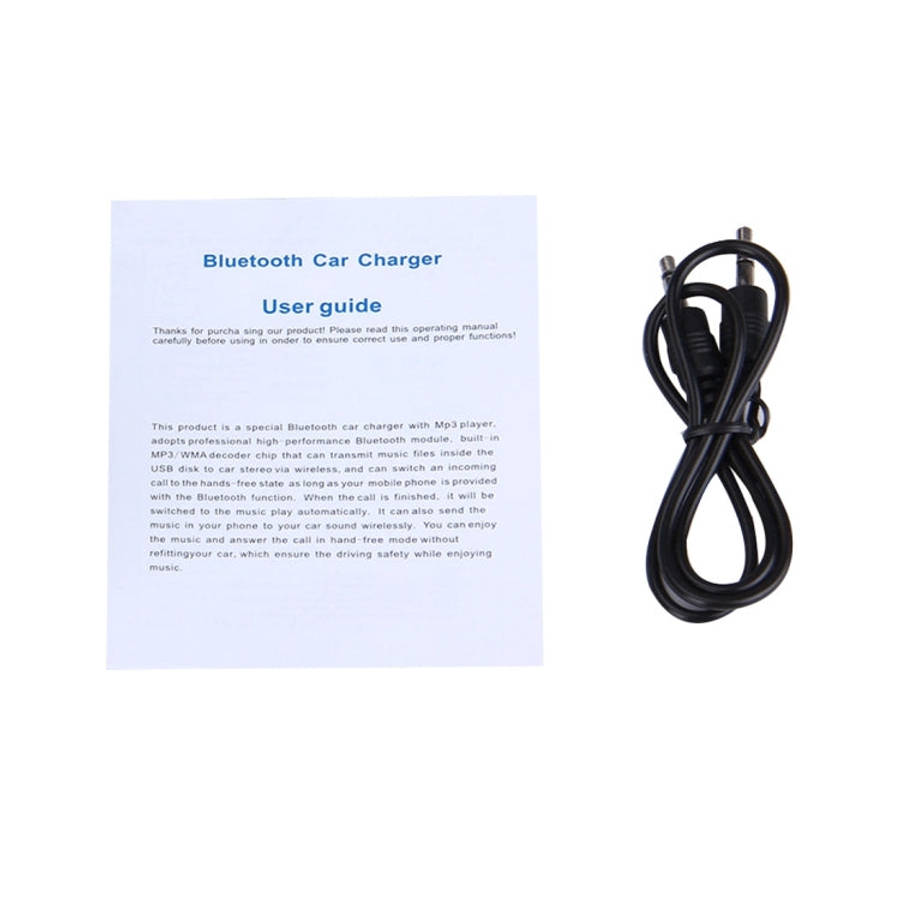 GT86 Dual USB Charger Car Bluetooth FM Transmitter Kit, Support LCD Display / TF Card Music Play ...