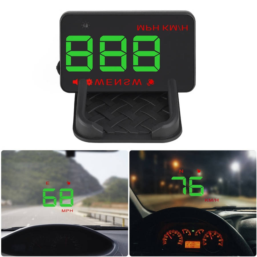 Geyiren A5 HUD 3.5 inch Car Head Up Display with GPS System, Two Mode Display, Light Sensors, KM/...