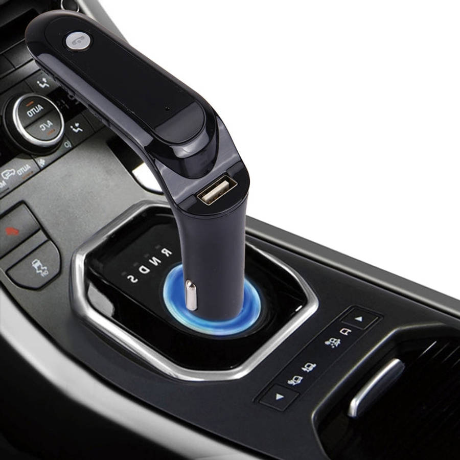 CARS7 Bluetooth Car Charger with Digital Display for Mobile Phone