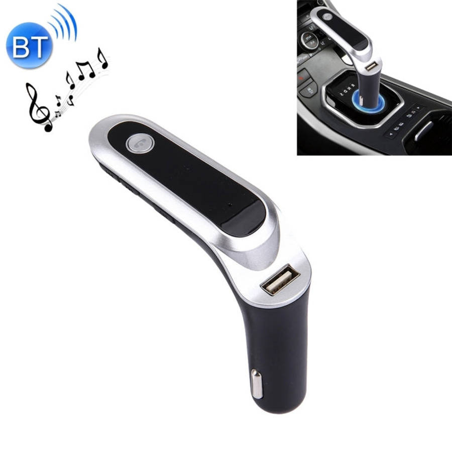CARS7 Bluetooth Car Charger with Digital Display for Mobile Phone