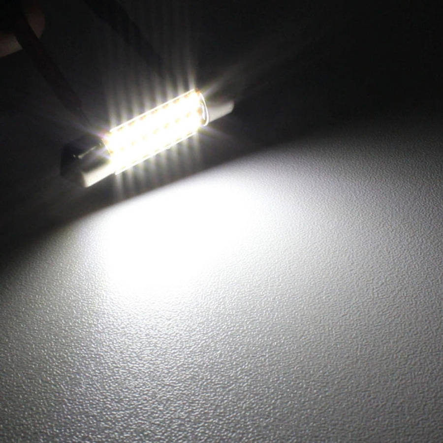 2 PCS Festoon 36mm 2W 160LM White Light 16 LED SMD 4014 Error Free License Plate Lights Car Light...