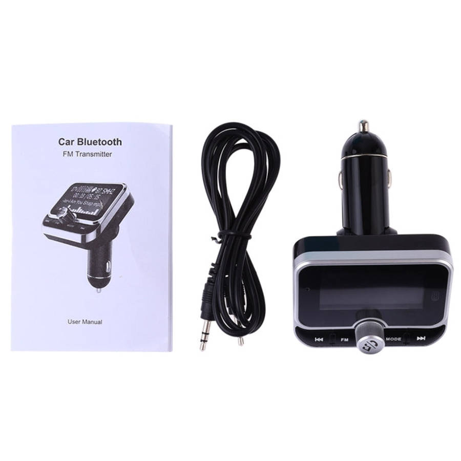 BC32 Dual USB Charging Bluetooth Hand-free Car Charger FM Transmitter MP3 Music Player Car Kit, S...