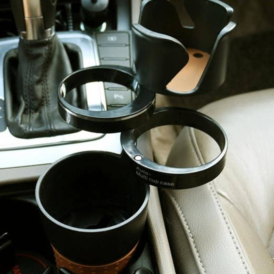 SB-1088 5 in 1 Auto Multi-functional Cup Holder Smartphone Drink Sunglasses Card Coin Small Acces...
