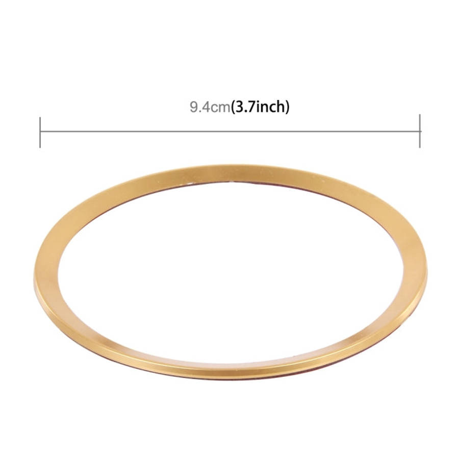 Car Aluminum Steering Wheel Decoration Ring For Audi, For Audi