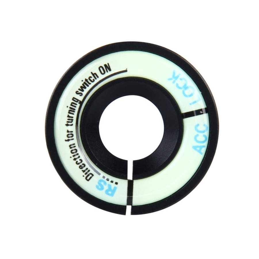 Car Aluminum Igniter Night Luminous Decoration Ring For Audi And Volkswagen