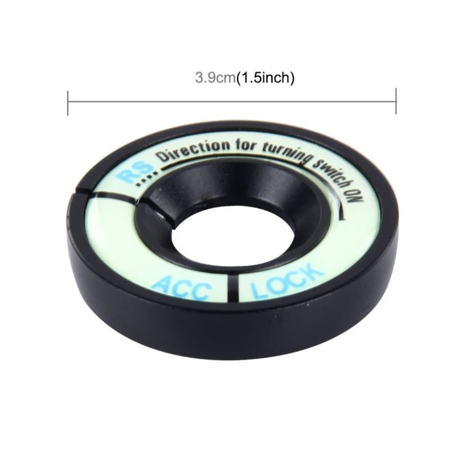 Car Aluminum Igniter Night Luminous Decoration Ring For Audi And Volkswagen
