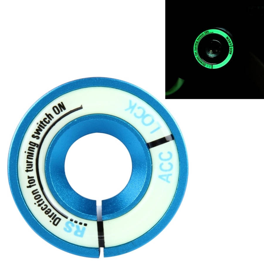 Car Aluminum Igniter Night Luminous Decoration Ring For Audi And Volkswagen