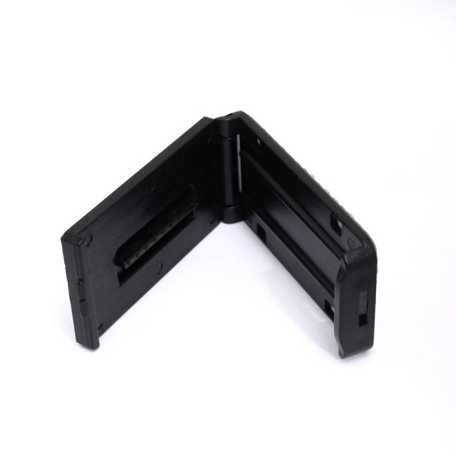 Car Seat Belts Crystal Clip Fixer Tightening Regulator, Crystal Black
