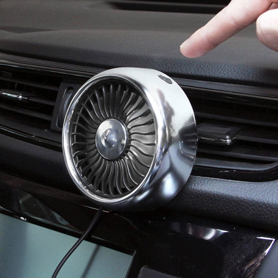 Multi-function Portable Car Air Outlet Sucker Electric Cooling Fan, Multi-function (Black), Multi...