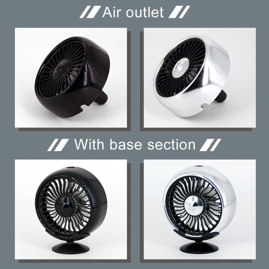 Multi-function Portable Car Air Outlet Sucker Electric Cooling Fan, Multi-function (Black), Multi...