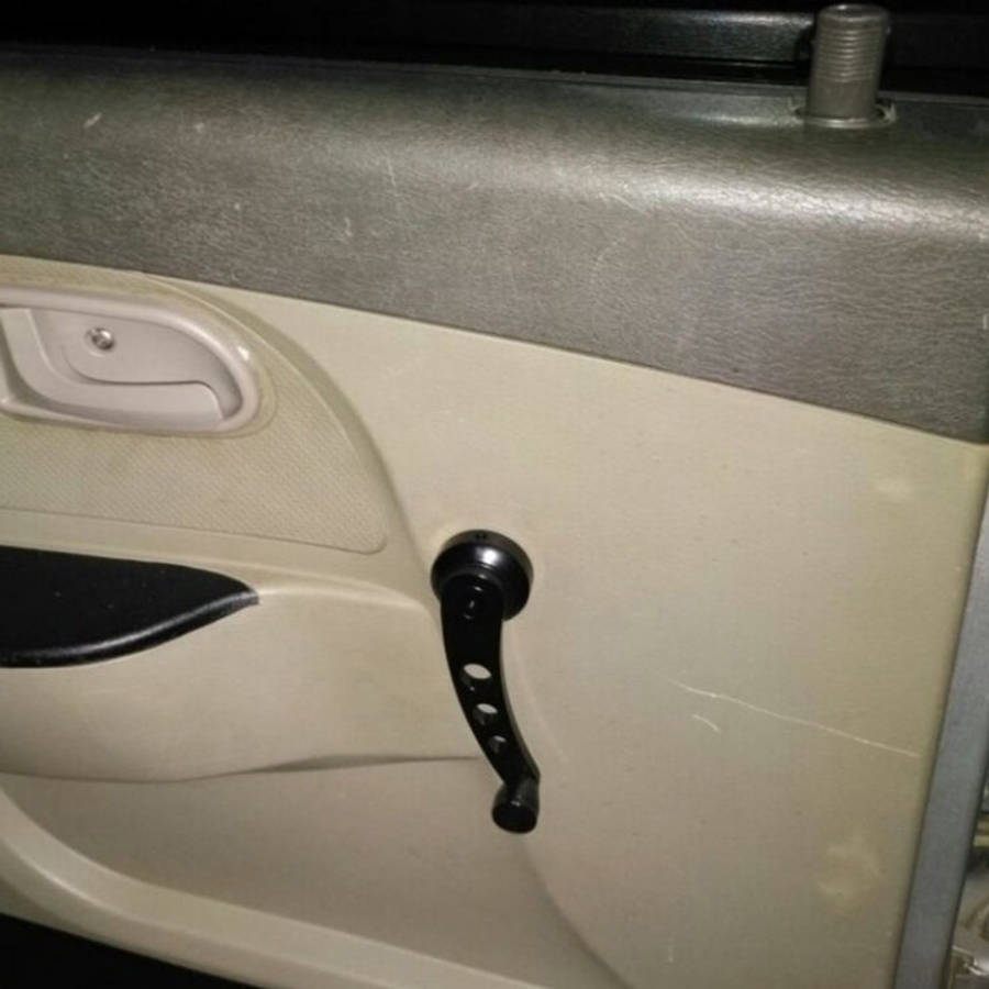 1 Pair Universal Car Wagon Door Window Crank Handle Winder  Manual Door Crank Handle Window Winde...