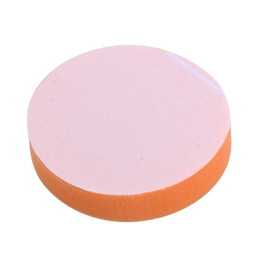 2 PCS Car Wax Sponge Round Shape Sponge High-density Waxing SpongeSize:12.5 x 12.5cm, 12.5 x 1...