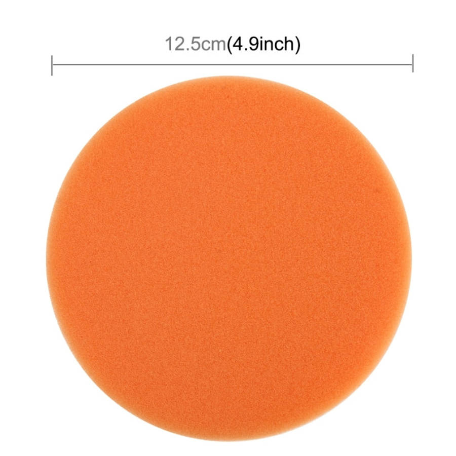 2 PCS Car Wax Sponge Round Shape Sponge High-density Waxing SpongeSize:12.5 x 12.5cm, 12.5 x 1...