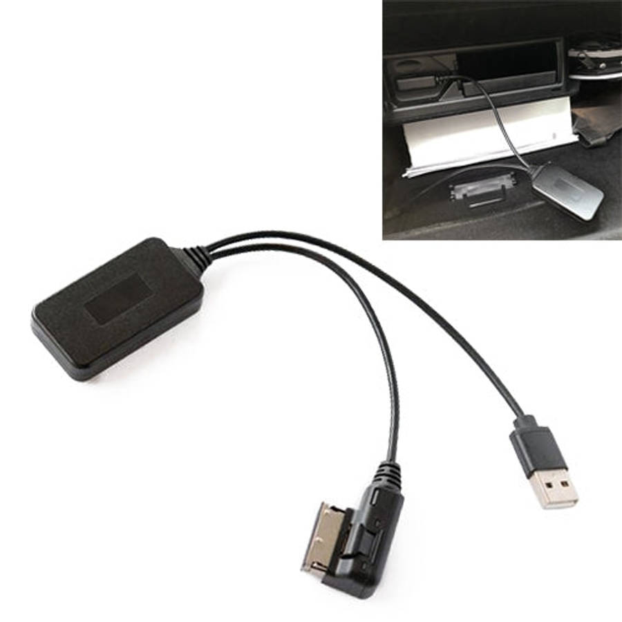 Car Wireless AMI MMI2G Bluetooth Audio Cable USB Interface Wiring Harness for Audi Q7 A6L A8L A4L...