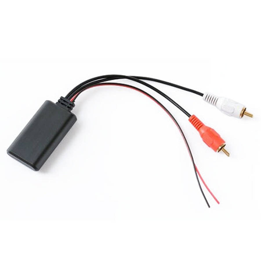 Universal Car Bluetooth Module Adapter Radio Stereo with 2 RCA Cable Adapter, Bluetooth Module Ad...