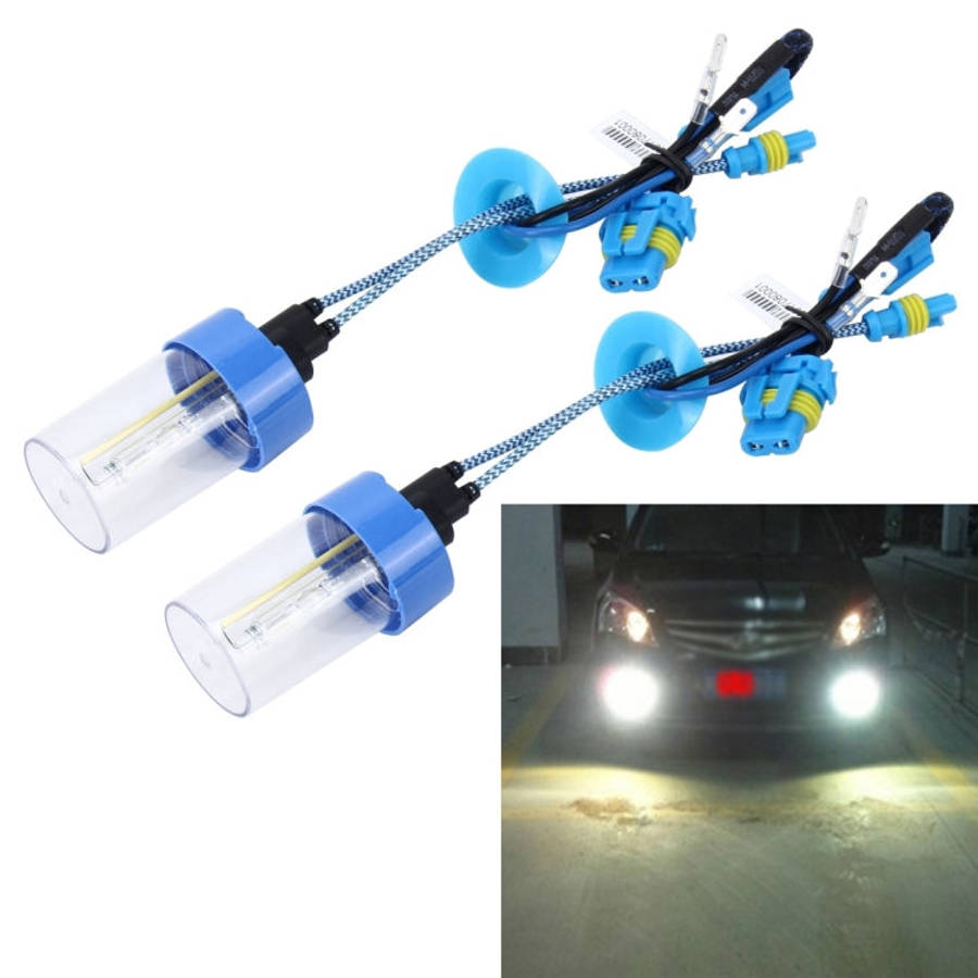 2 PCS H3 55W 4300K HID Bulbs Xenon Lights Lamps, AC 12V, H3