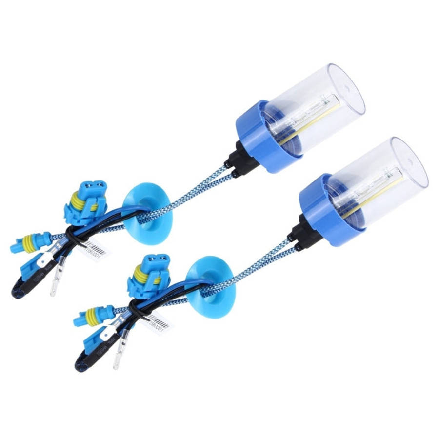 2 PCS H3 55W 5500K HID Bulbs Xenon Lights Lamps, AC 12V, H3
