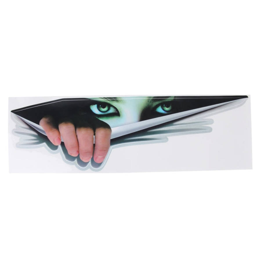 3D Characteristic Digital Simulation Horrible Style Car Paper Sticker, Exaggerated Effection 11, ...