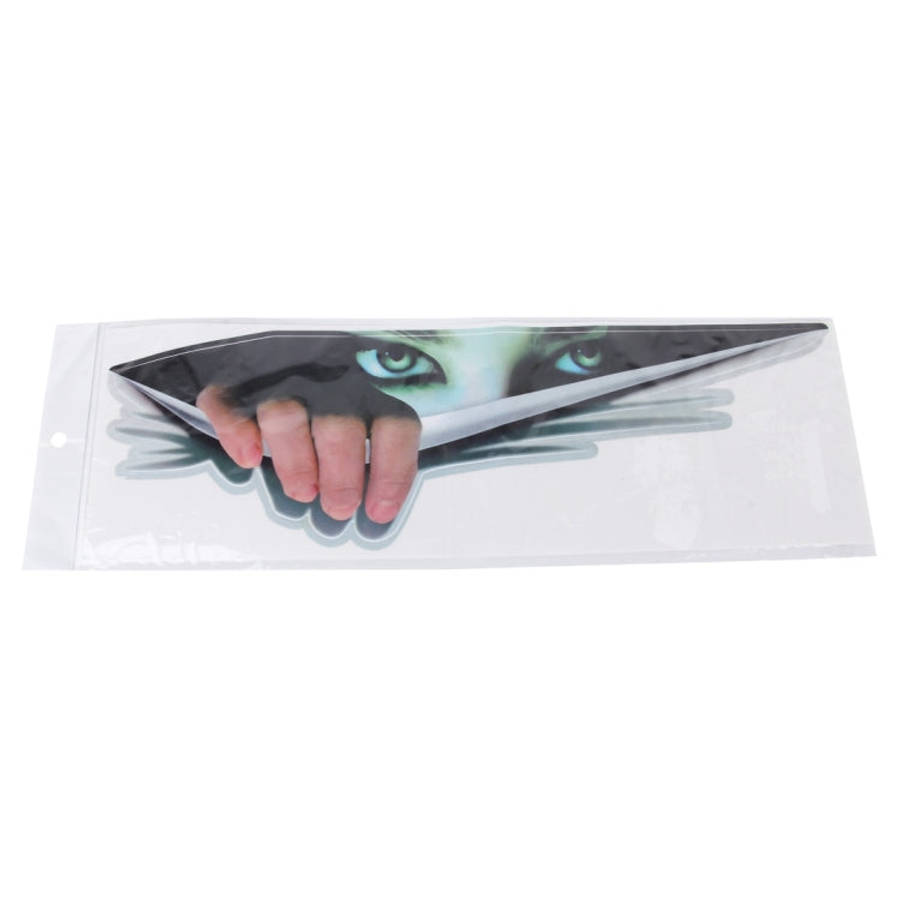 3D Characteristic Digital Simulation Horrible Style Car Paper Sticker, Exaggerated Effection 11, ...