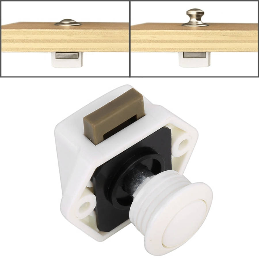 Press Type Drawer Cabinet Catch Latch Release Cupboard Door Stop Drawer Cabinet Locker for RV / Y...