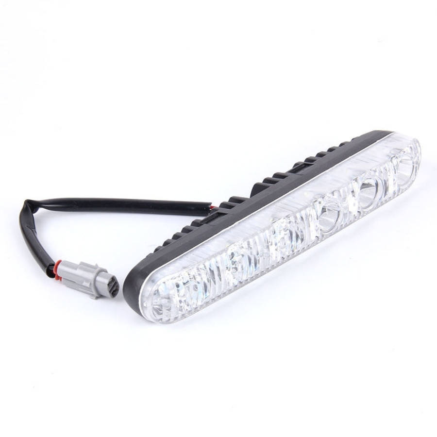 2 PCS LD-006 5730-6SMD 12W 1200LM 7000K White Light  Daytime Running Light.DC 12V, White Light+12...