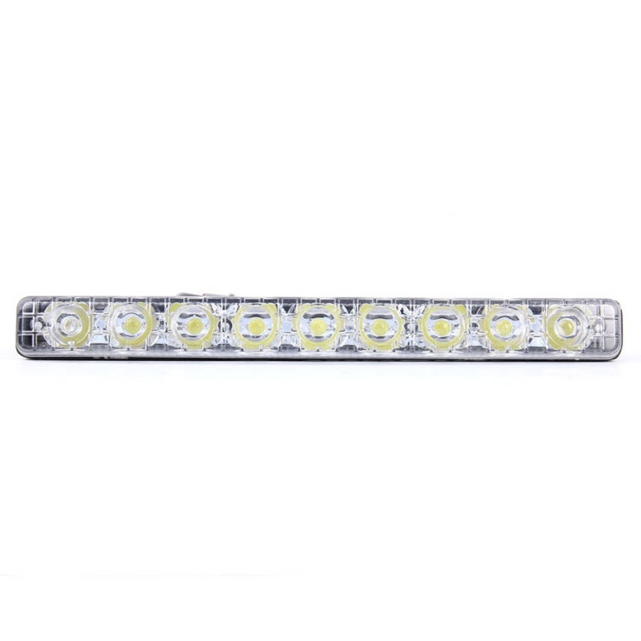 2 PCS LD-008 5730-9SMD 15W 1500 LM 7000K White Light  Daytime Running Light.DC 12V, White Light+1...