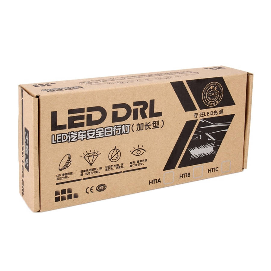 2 PCS LD-008 5730-9SMD 15W 1500 LM 7000K White Light  Daytime Running Light.DC 12V, White Light+1...