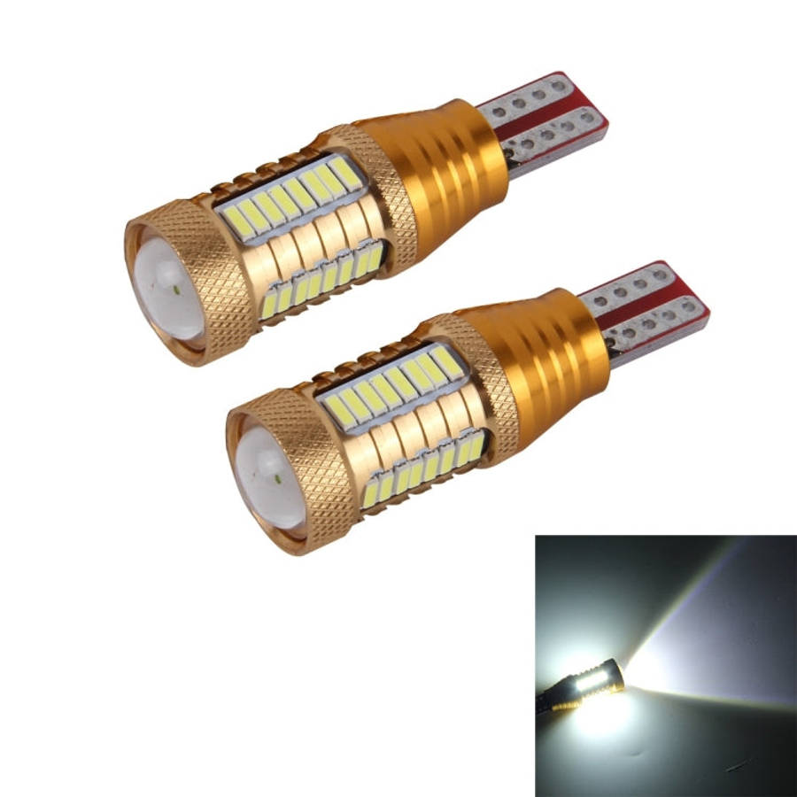 2 PCS  T15-4014-32SMD + 1CREE  5W 650LM White Light LED Decode Car Clearance Lights Lamp, DC12V...