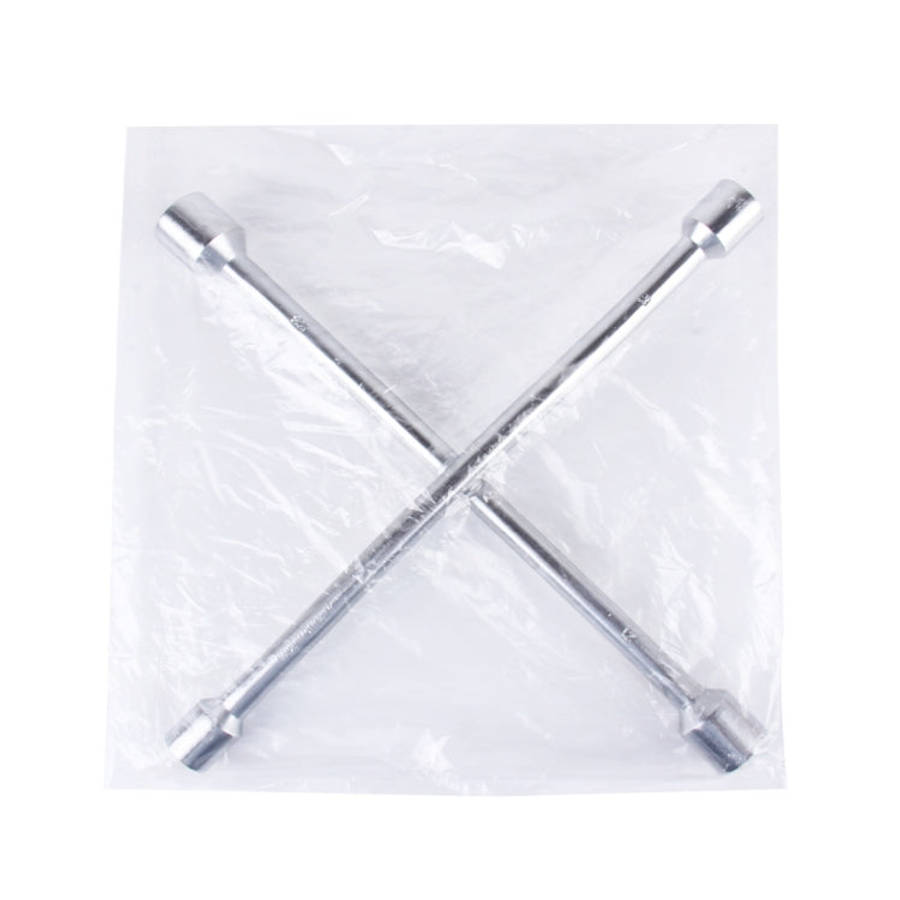 Compact Universal Tire Iron Lug Wrench with 17mm 19mm 21mm 23mm Socket Adapters, Universal 17mm 1...