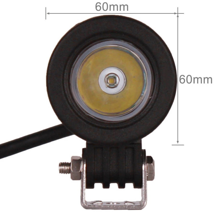 DC 9-32V 10W 1000LM 6500K Waterproof Vehicle Car Boat Marine External Work Lights Emergency Light...