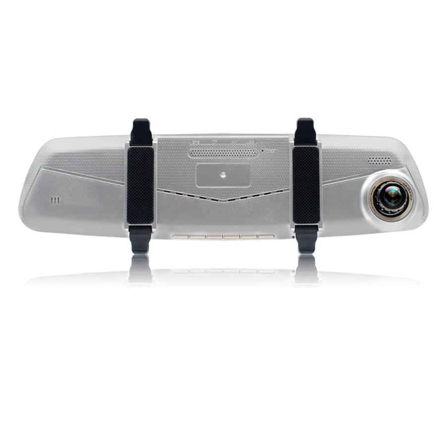 V100 7 inch LCD Touch Screen Rear View Mirror Car Recorder with Separate Camera, 170 Degree Wide ...