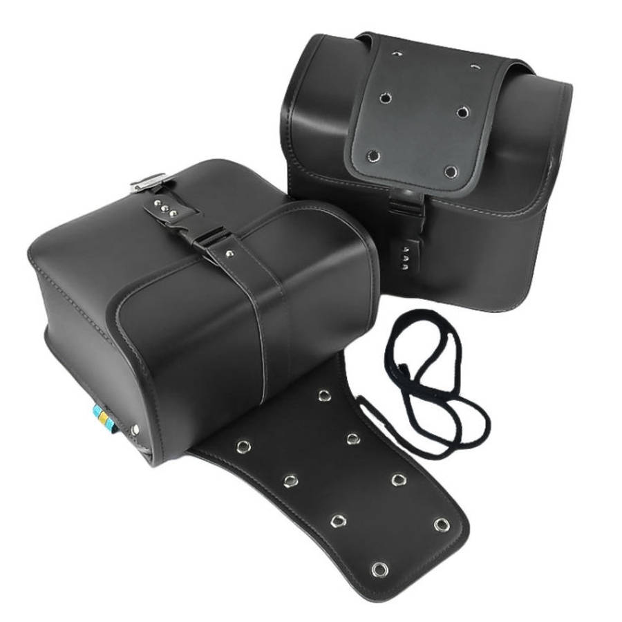 Motorcycle Accessories Modified Side of the Box Leather Bag Knight Bag Kit