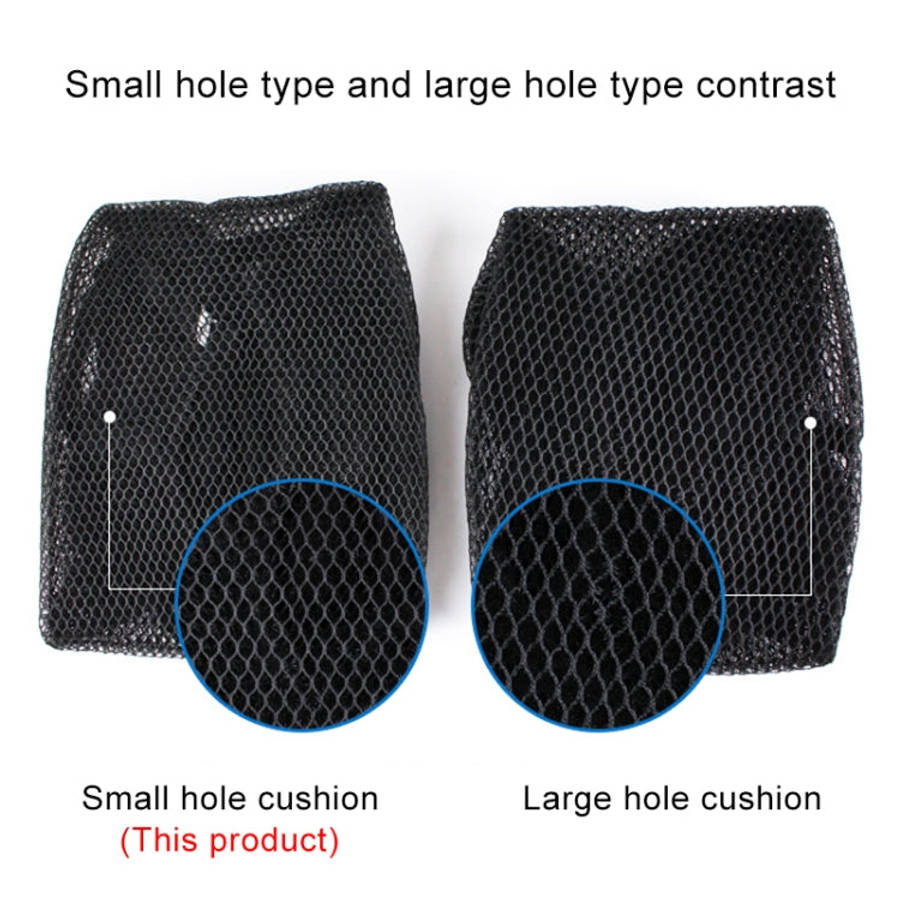 Motorcycle Breathable Sunscreen Double Layer 3D Honeycomb Small Hole Polyester Cushion Mesh, Size...