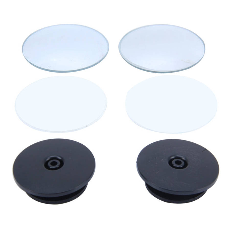 2 PCS XIAOLIN XL-1008A Car Blind Spot Rear View 360 Degree Angle Adjustable Wide Angle Mirror, Di...