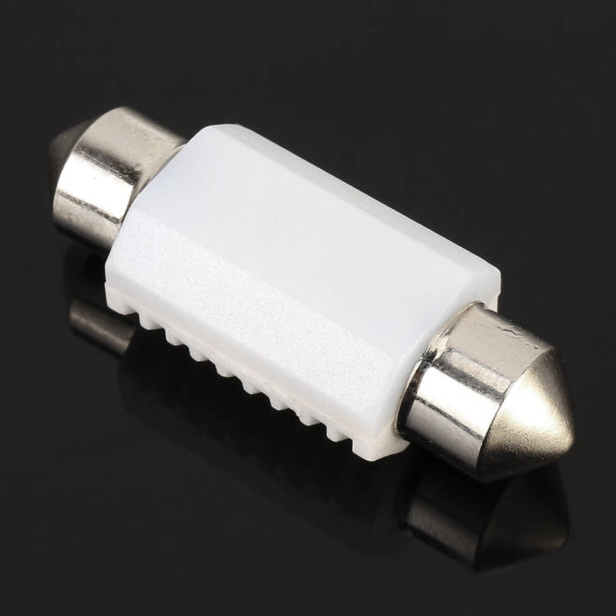 2 PCS 36mm DC12V 1.7W 6000K 135LM 2LEDs SMD-3030 Car Reading Lamp, with Decoder, 36mm, with Decoder
