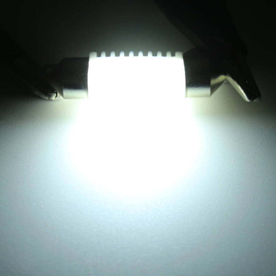 2 PCS 36mm DC12V 1.7W 6000K 135LM 2LEDs SMD-3030 Car Reading Lamp, with Decoder, 36mm, with Decoder