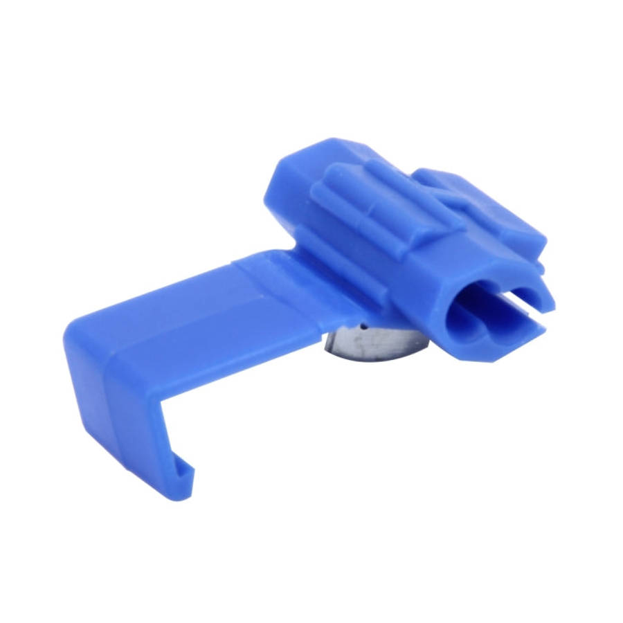 50 PCS Quick Splice Solderless Wire Terminals Connector, Blue