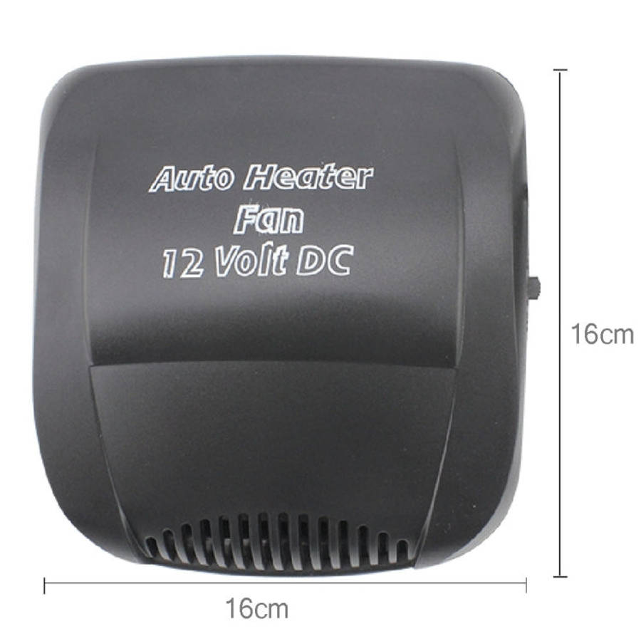 DC 12V Car Auto Vehicle Electronic Heater Fan, 12V